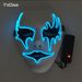 New Cool Halloween LED Mask Decorative Flashing Neon Light Party Mask Adult Cosplay Mask_voghion.com