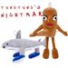 Plush Toy Shark With Pp Cotton Filling Short Plush Animal Stuffed For Kids Doll_voghion.com