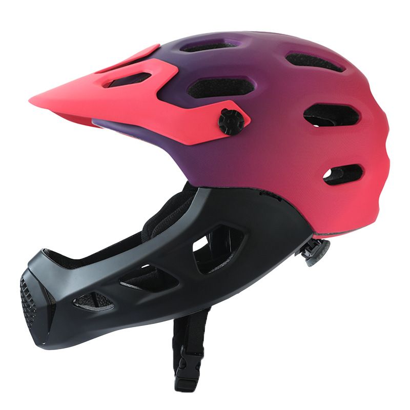 New mountain off road bicycle full helmet extreme sports safety helmet unisex detachable chin_voghion.com