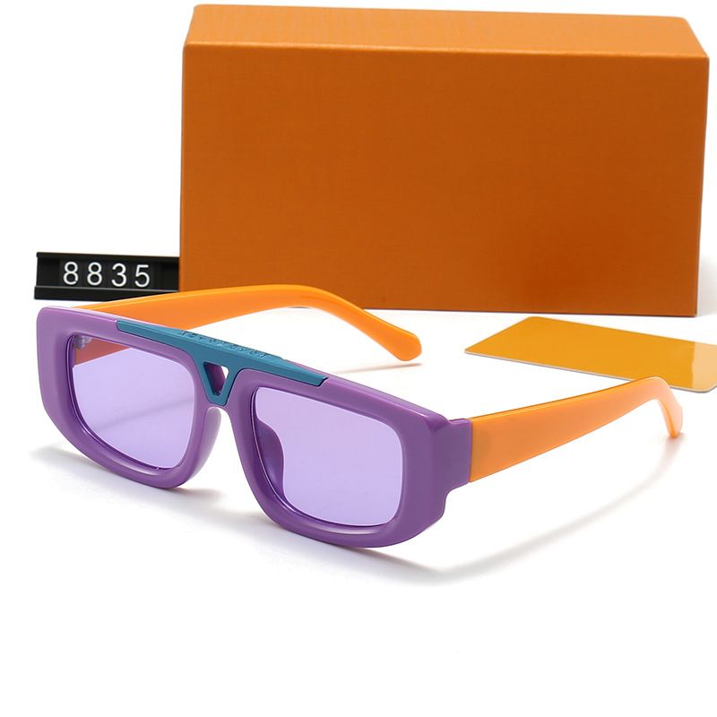 Neue Damenmode Trend Freizeit Urlaub Autofahren Quadratische Sonnenbrille 8835_voghion.com