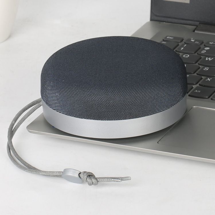 Mini Fabric Bluetooth Speaker - USB Rechargeable & Portable With TWS Pairing (Wireless Call Function For Home/Outdoor Use)_voghion.com