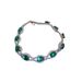 Emerald Green Diamond-Studded Clasp Niche Design Bracelet Light Luxury High-End Sense Temperament Jewelry For Women_voghion.com