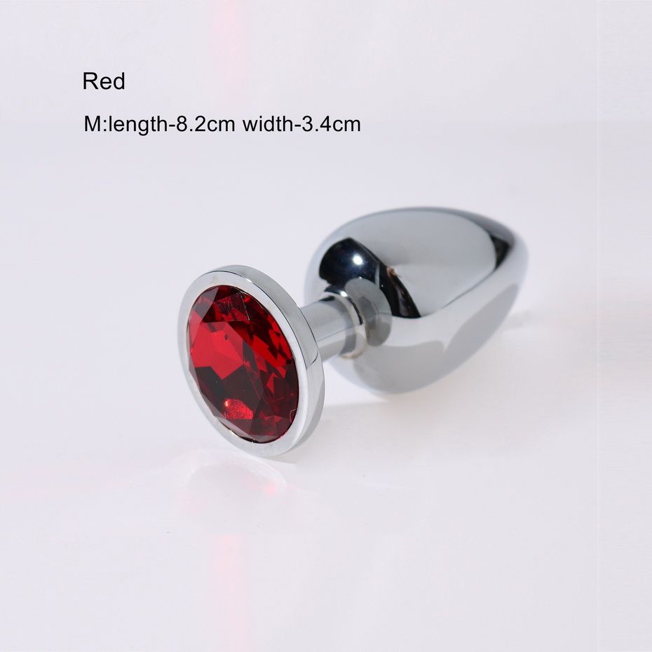 Plug anale impermeabile in acciaio inossidabile tocco liscio plug anale giocattoli del sesso prodotti del sesso per gli uomini_voghion.com