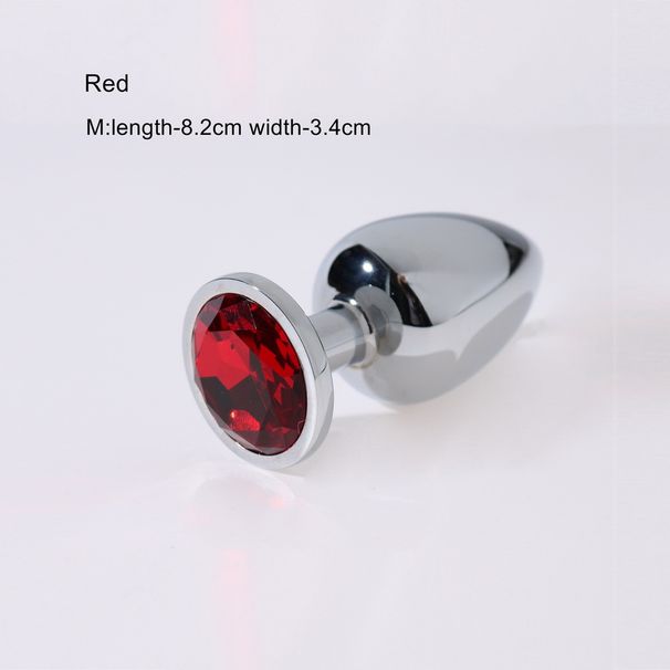 Plug anale impermeabile in acciaio inossidabile tocco liscio plug anale giocattoli del sesso prodotti del sesso per gli uomini_voghion.com