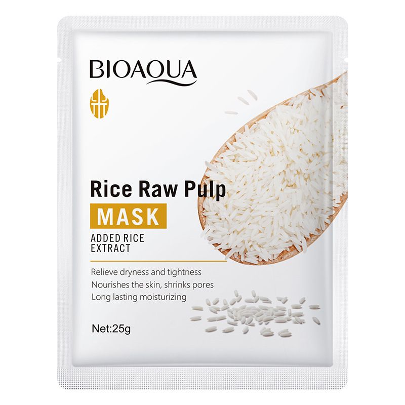 BIOAOUA Rice Pulp Hydrating Moisturizing Skincare Patch Mask_voghion.com