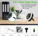 Portable Camping LED Fan 2 In 1 Outdoor Battery/USB Operated Hanging Hook Camping Hiking Travel Lantern Cooling Fan_voghion.com