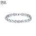 Elegantes Marquise-Zirkon-Armband für Damen, galvanisiertes Kupfer mit 3A-Zirkonsteinen, Modeaccessoire mit geometrischem Design_voghion.com