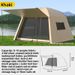 Outdoor Tent Canopy Integrated Sunshade Rainproof Sunscreen Pavilion Camping Mosquito Net_voghion.com