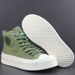 Herenschoenen High Top Canvas 2024 Lente Studenten Trend All Match Nieuw Ademend Heren Sport Casual Schoenen_voghion.com