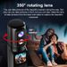 Caméra d'action double objectif ATOM 6K, rotation à 350°, stabilisation EIS, vision nocturne, Wi-Fi pour vlogging, sport, voyage, avec carte SD 32 Go en cadeau_voghion.com