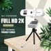 4K Autofocus Conference PC Live Broadcast USB Office Meeting House With Microphone 1080P HD Webcam_voghion.com
