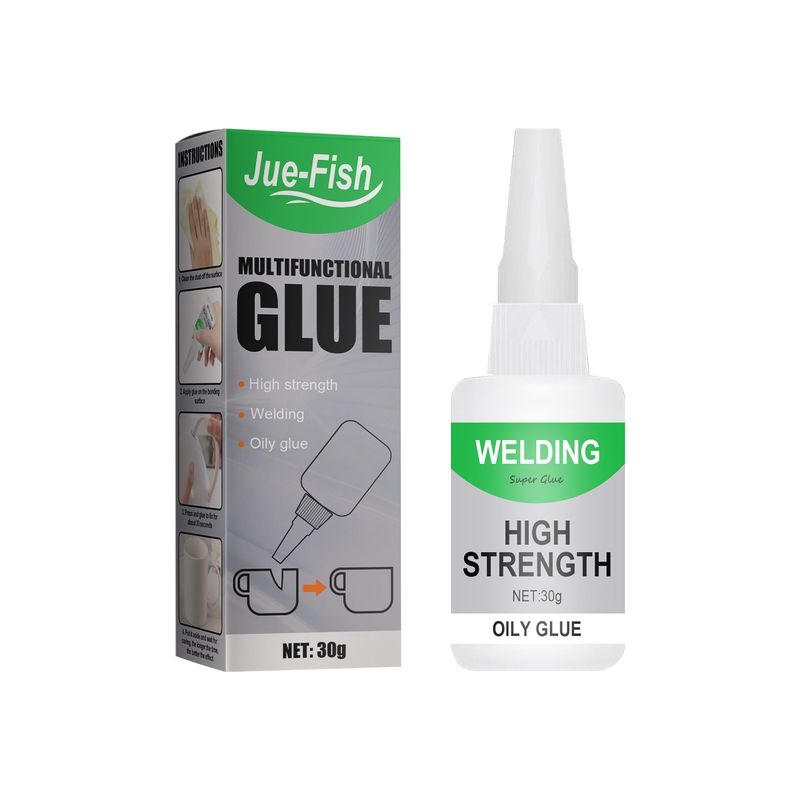 Jue-Fish Multifunctional Glue Wood Glass Ceramic Special Transparent Quick-drying Glue Waterproof Universal Glue_voghion.com