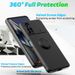 For Redmi 10A 10C 9 9A 9C NFC Liquid Silicone Case For Xiaomi Poco X3 NFC X4 Pro M3 M4 Pro 4G 5G Cover Ring Holder Phone_voghion.com