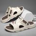 summer, In One Style, Suitable For Both Men And Women. Large Size Fashionable Men's Outdoor Cool Slippers Slippers_voghion.com