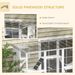 Catio Playground Cat Window Box Outside Enclosure, Wooden Outdoor Cat House With Weather Protection Roof For Multiple Kitties, Cat Shelter Kitten Pl_voghion.com