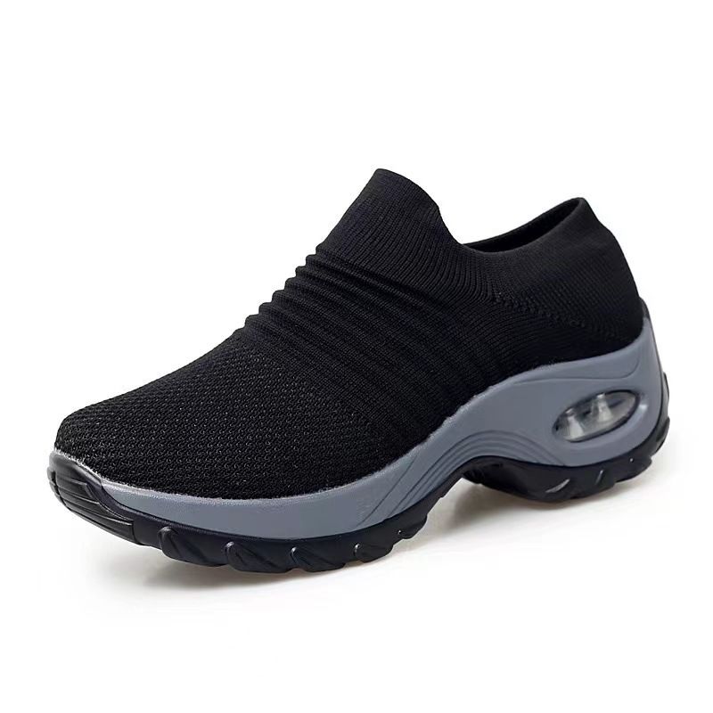 Sneaker da donna primaverili, sportive, per viaggi, escursioni, casual, altezza crescente, per esterni, con suola morbida e ammortizzata._voghion.com