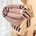2025 New Model Spruce Velvet Thickened Warm Multi-Functional Double Layer Lamb Wool Air Conditioning Nap Blanket_voghion.com
