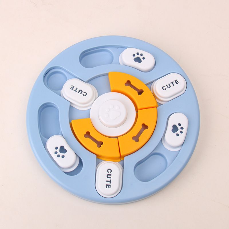Jouet puzzle vocalisable pour animaux de compagnie, nourriture lente, mangeoire pour chat et chien, bol d'entraînement anti-étouffement_voghion.com
