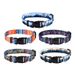 Pet Collar Digital Printing Adjustable Dog Leash Neck Multiple Patterns Style Decoration Anti-lost_voghion.com