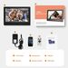 7 Inch Digital Picture HD IPS Display Plug In USB Or SD Electronic Photo Frame, With Remote Control, Video Music Photo_voghion.com