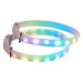 D Buckle USB Rechargeable Dog LED Night Safety Light Pet Collar Glowing Flashing Necklace Anti-Lost Leash By PawParty Store_voghion.com