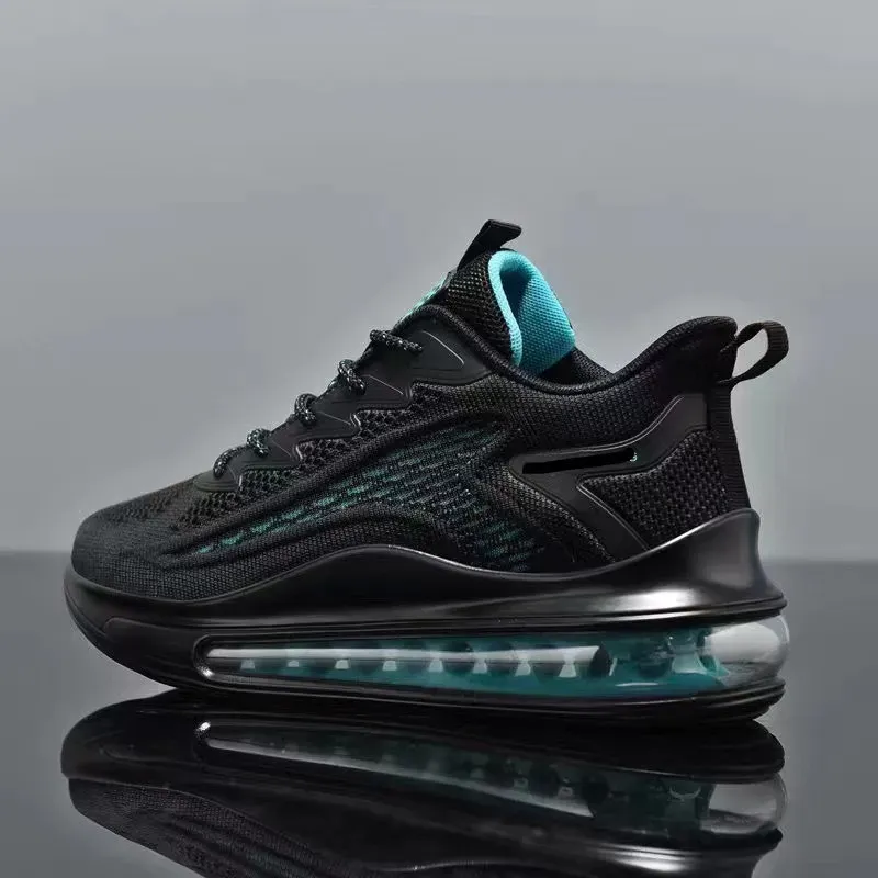 Große, atmungsaktive, bequeme und modische Laufschuhe für Herren mit Luftpolsterung._voghion.com