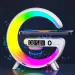 Wireless Charger Stand Pad Bluetooth 5.0 Speaker RGB Night Light Lamp Desktop Desk Phone Fast Charging For IPhone 16 15 Samsung_voghion.com