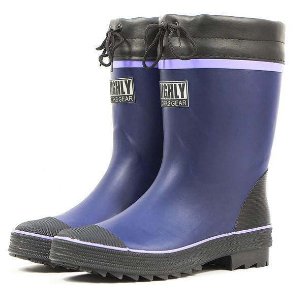 Jarní a letní prodyšné pánské módní gumové holínky_voghion.com