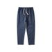 Pantaloni cargo unisex in twill – Lunghezza oversize 9/10, vita bassa, cotone non elasticizzato (S-3XL, cachi/nero/grafite)_voghion.com