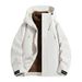 Giacca invernale da uomo e da donna 2025, tre in uno, con fodera staccabile, in piumino d'anatra bianco 90%_voghion.com