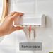RV Pro 6-Slot Holder - Shower Cover Self Adhesive Organizer_voghion.com