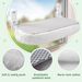Pet Balcony Glass Sunbathing Hammock Cat Bed_voghion.com