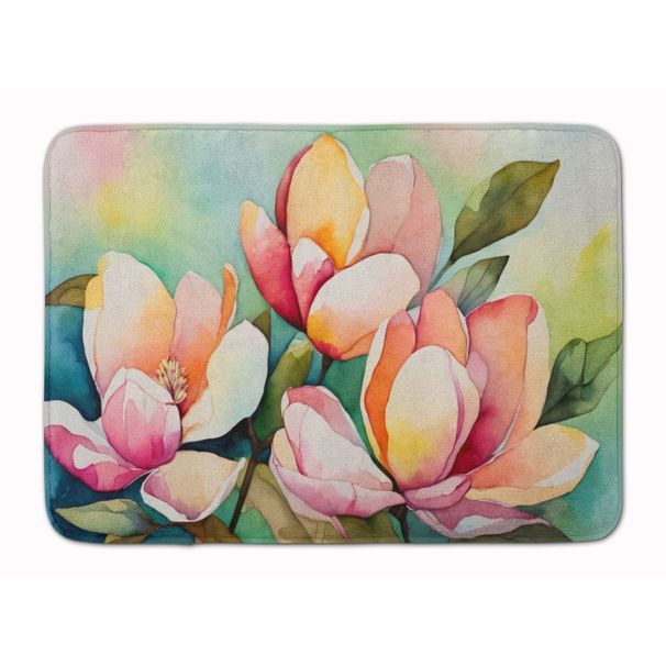 Tappetino da cucina in memory foam, comfort Mississippi, tappetino acquerello, magnolia o lavabile, per bagno in cucina, anti-fatica_voghion.com