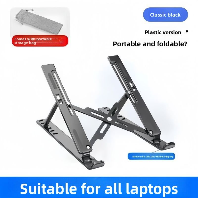 Supporto di raffreddamento per laptop Shanze in acciaio al carbonio per laptop da gioco, supporto universale portatile in metallo_voghion.com