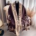 Autumn new high-end cashew western-style cashmere women, warm cozy shawl scarf for autumn and winter_voghion.com