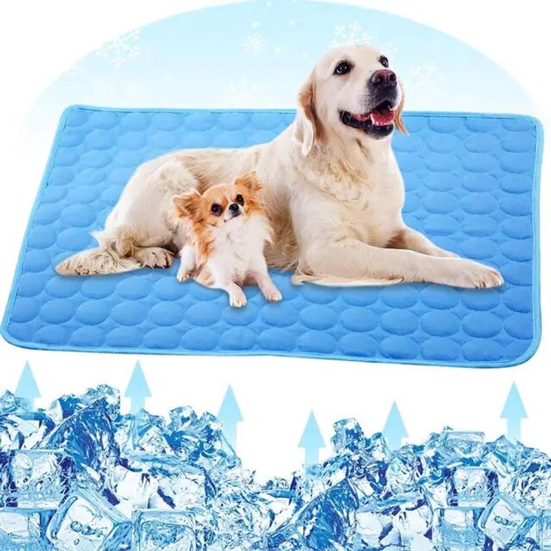 Podloge za hlađenje kućnih ljubimaca Ljeto Ice Mekana deka Kućni ljubimac Pas Mačka Podloga za krevet Sofa Jastuk Prijenosna tura Kampiranje Joga Spavanje Dodaci za kućne ljubimce_voghion.com