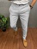 Man's Clothing Men's Solid Color Casual Small Feet Dress Pants Slim Taper_voghion.com