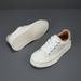 Genuine Leather Men's Casual Board 2025 New Thick Bottom Color Versatile Low Men's Fashion Wide Lace Youth Casual Shoes Fashion Versatile_voghion.com