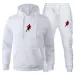 Men's Tracksuits 2025 Autumn/Winter Jogging Fiess Sportswear Set: Fashionable Long-sleeved Sweatshirt Casual Pants_voghion.com