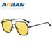 New Irregular Aluminum Magnesium Men's Sunglasses Driving Trend Sunglasses Night Vision Color Changing Anti UV Polarizing Lens_voghion.com