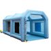 Inflatable Paint Booth, 20x10x8ft Inflatable Spray Booth, High Powerful 480W+750W Blowers Spray Booth Tent, Car Paint Tent Air Filter System For Ca_voghion.com