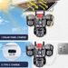 QL21 True Three-Eye Three-Screen 360-Degree Wireless Smart WiFi/4G Solar Camera Surveillance Bullet Dome Integrated_voghion.com