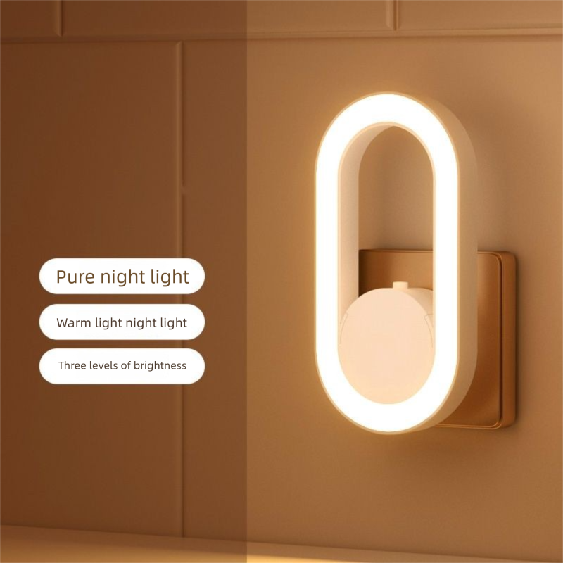 Remote Control Night Baby Feeding Soft Light Eye Protection Bedroom Sleep Energy-saving Multi-functional Bedside Lamp_voghion.com