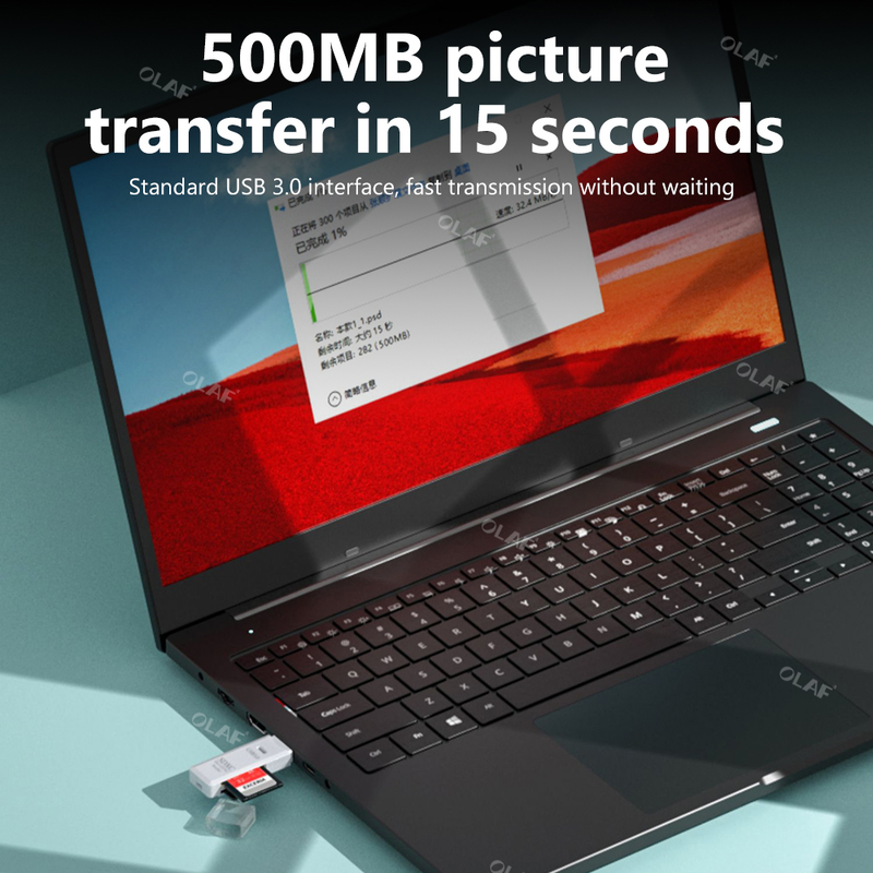 Lecteur de carte 2-en-1 USB 3.0 vers Sd Micro Sd Tf, adaptateur de carte mémoire pour Pc portable, accessoires multi-cartes intelligentes_voghion.com