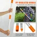 VEVOR Manual Pole Saw,4.6-9.8 Ft Extendable Tree Pruner, Sharp Steel Blade For High Branches Trimming, Manual Branch Trimmer With Lightweight Alumin_voghion.com