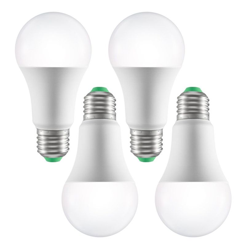 Compatibility I With Control For Multicolor 9W Light Lumens 800 4Pack Alexa LED Vera Google Smart Bulbs Bulbs Smart Assistant_voghion.com