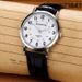 Jinnuo Clockwise Buckle Hot Selling Korean Edition Simple Versatile Couple Belt Quartz Watch_voghion.com