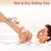 2-in-1 Painless Razor - Face/Bikini Waterproof Wet/Dry_voghion.com