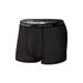 Men's Underwear Ice Silk Plus Solid Color Four Corner Large Size Breathable Four Corner Boxer Briefs_voghion.com