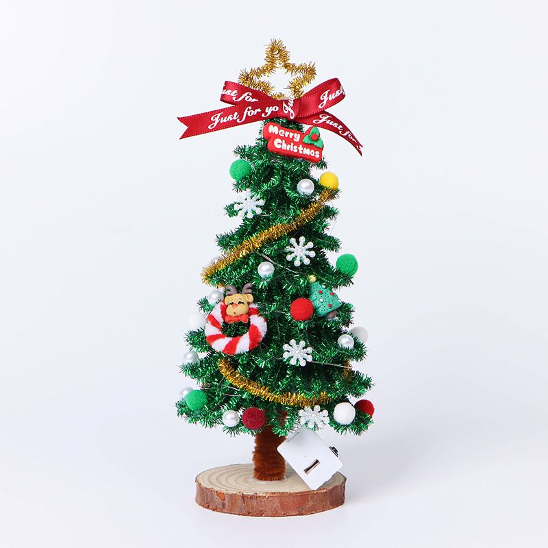 Natale Nuovo Decompressione Twist Stick Fai da Te Materiale Confezione Regalo Albero Assemblaggio Giocattolo Regalo Decompressione Bambola Ornamenti_voghion.com